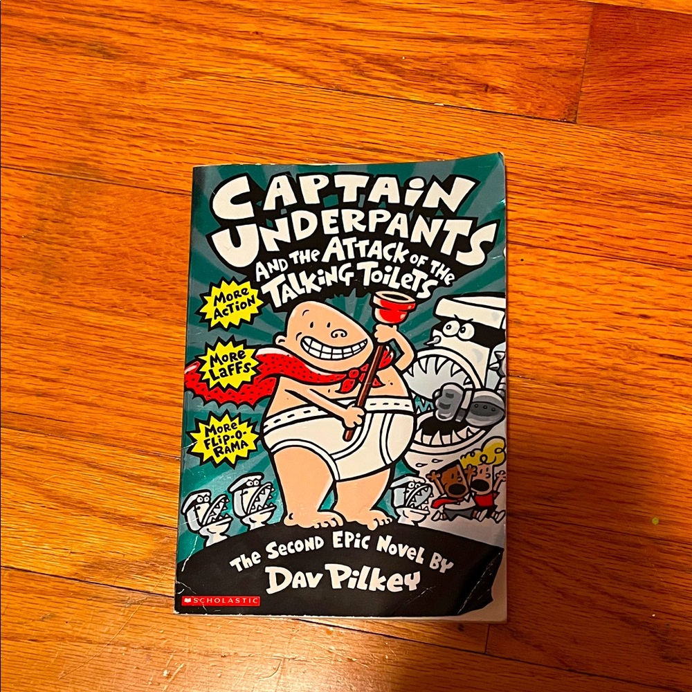 Captain Underpants Book